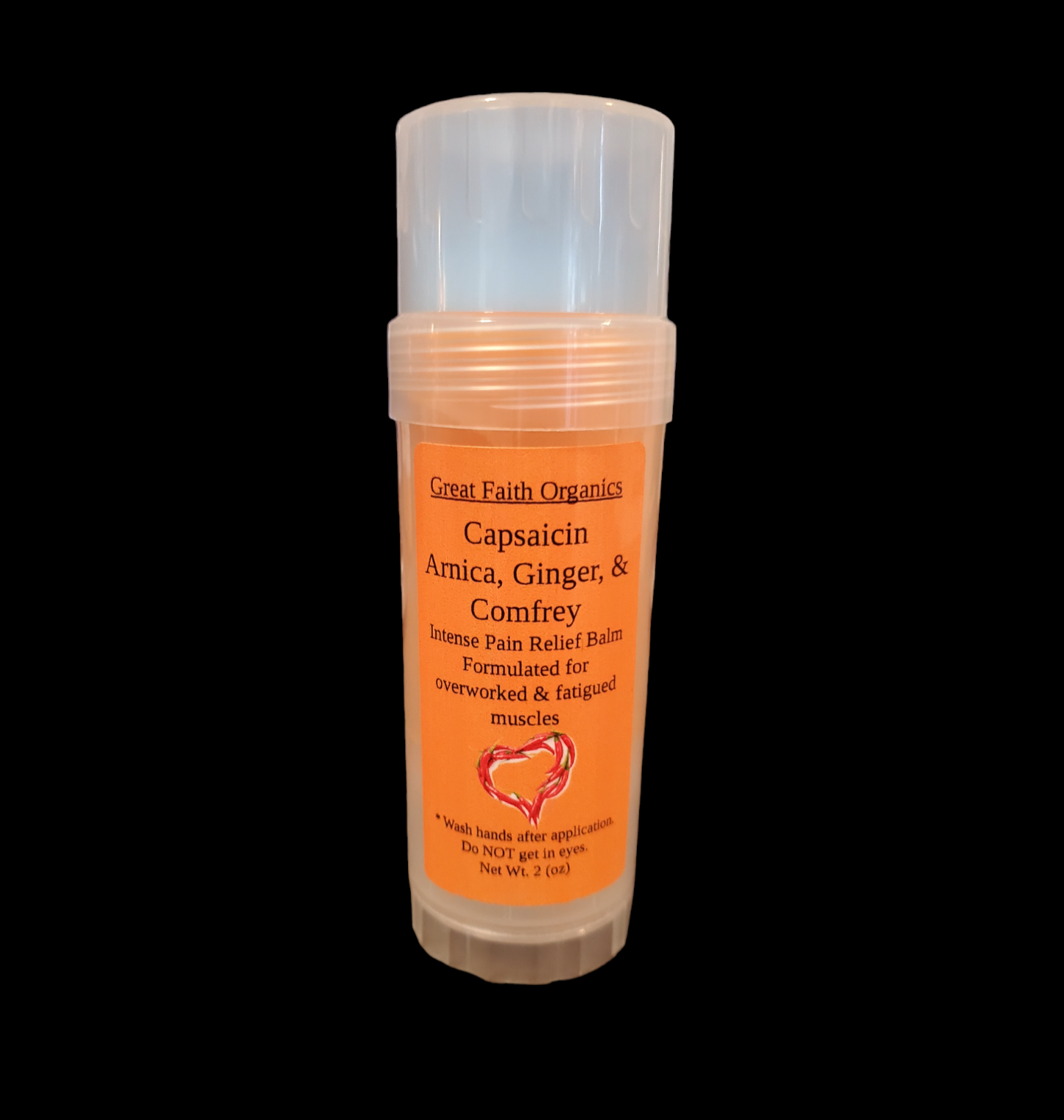 Capsaicin, Arnica, Ginger & Comfrey Relief Balm