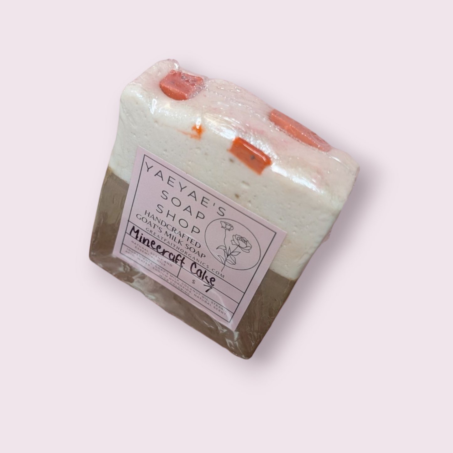 Minecraft Cake Soap 🧼