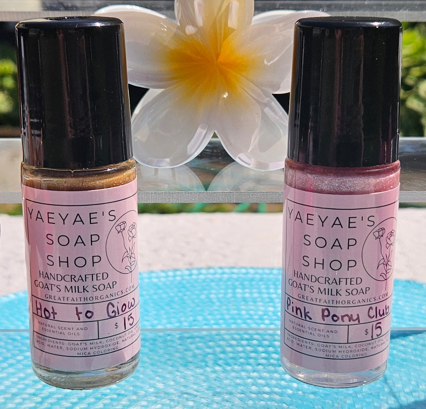 Body Shimmer Perfume Oils