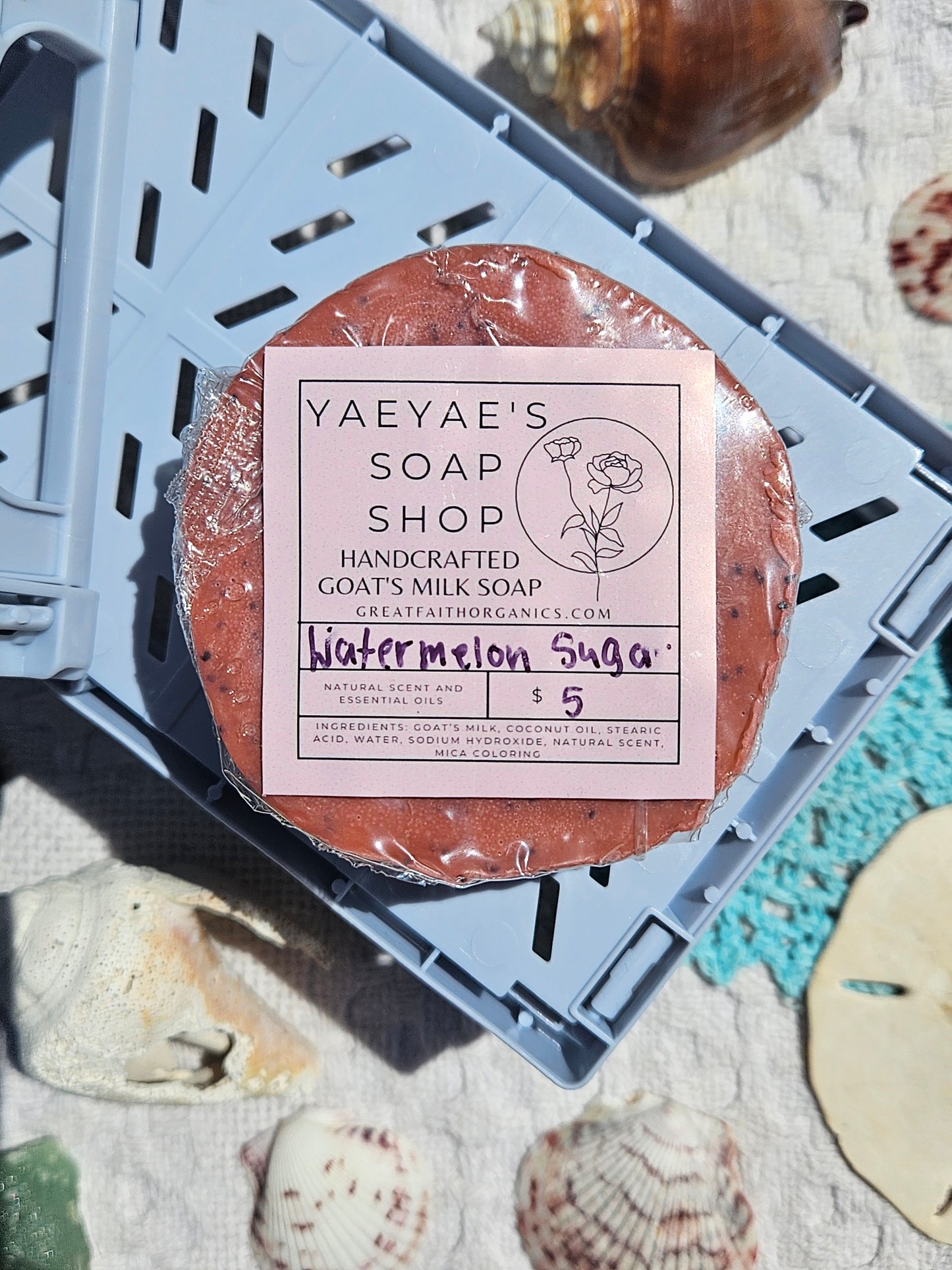 Watermelon Sugar Bar Soap