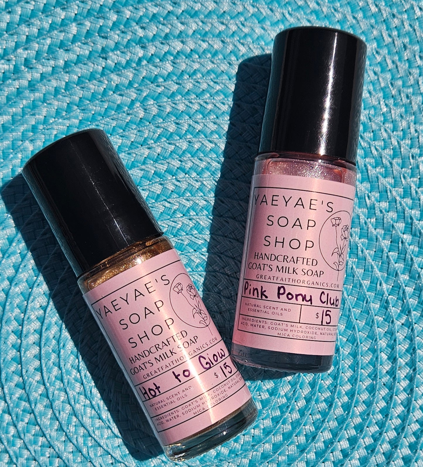 Body Shimmer Perfume Oils