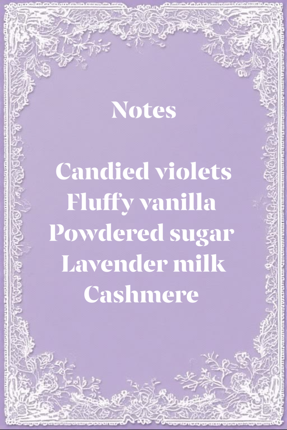 Sugared Violets Goat's Milk Soap