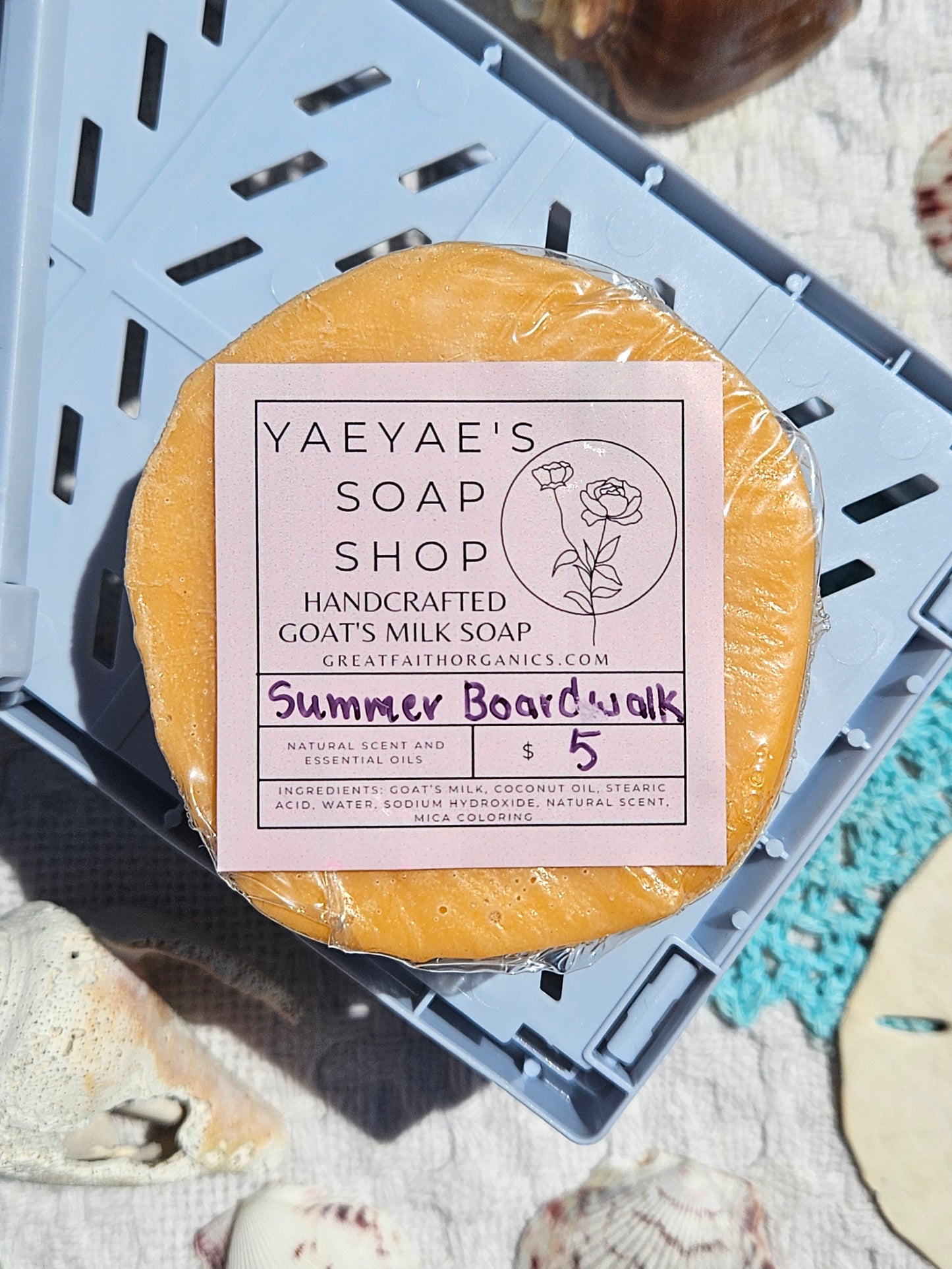 Summer Boardwalk Bar Soap