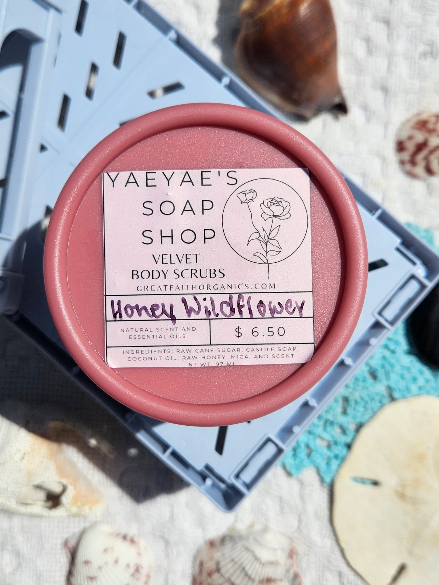 Honey Wildflower Velvet Scrub