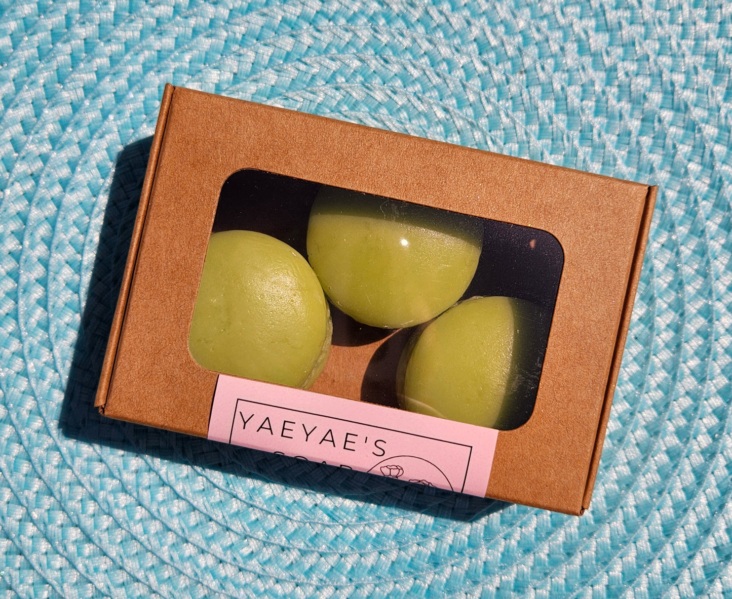 Pistachio Macaron Soap Box