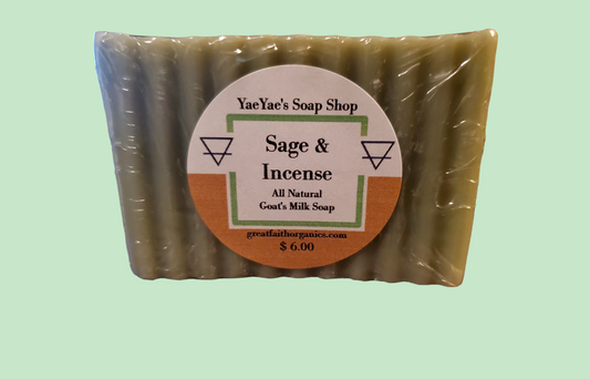 Sage & Incense Earth Element Goat's Milk Soap