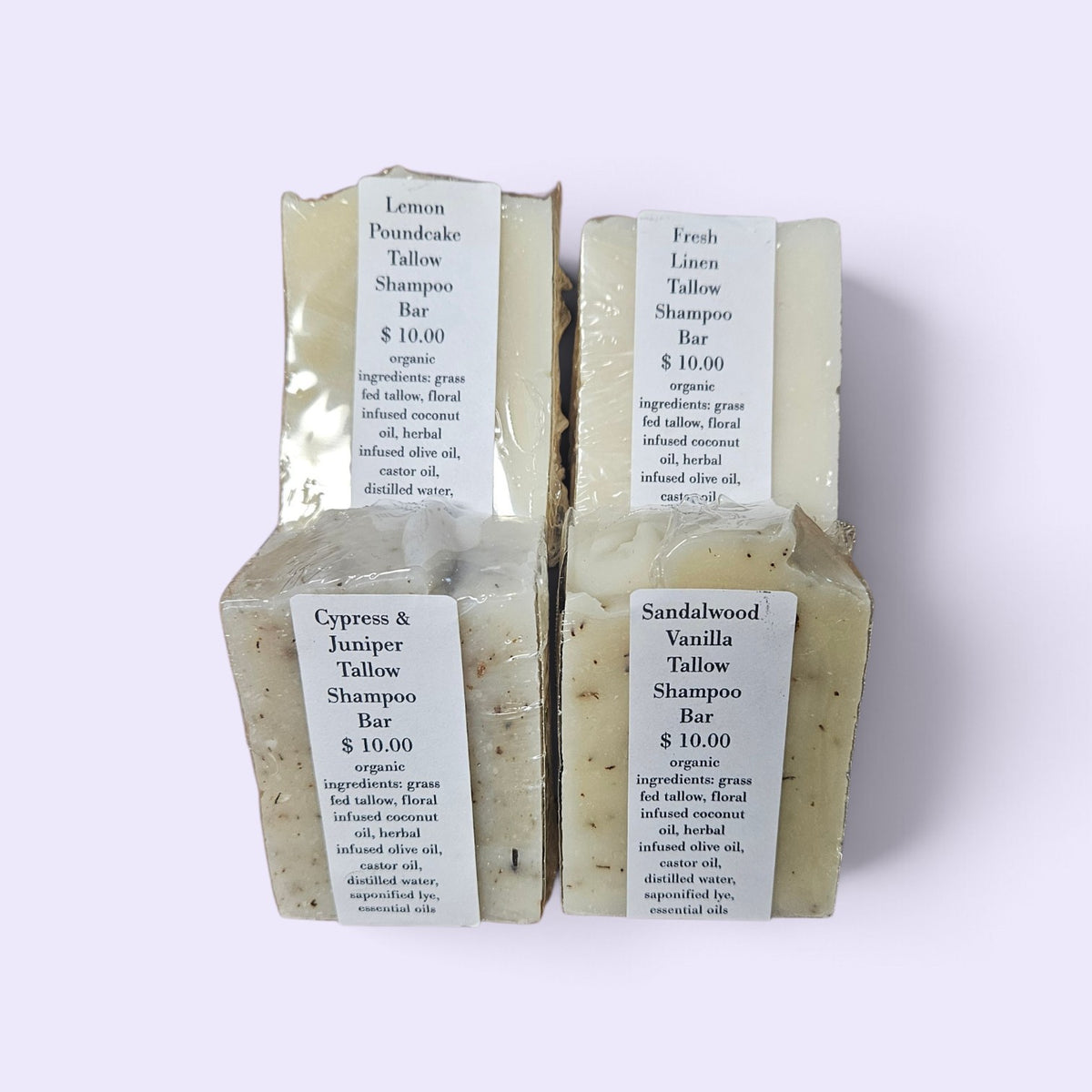 Herbal Infused Tallow Shampoo Bar