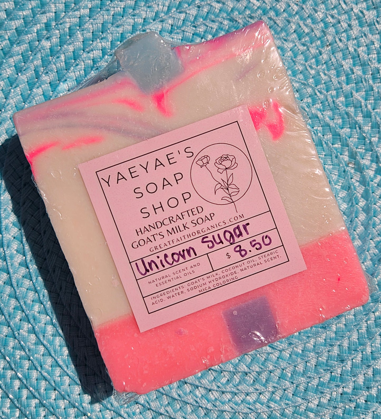 Unicorn Sugar Bar Soap