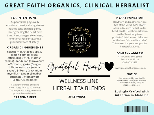 Grateful Heart 🖤 Tea Blend