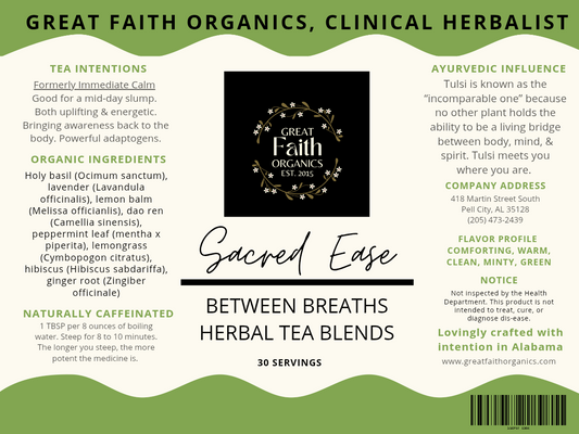 Sacred Ease Tea Blend