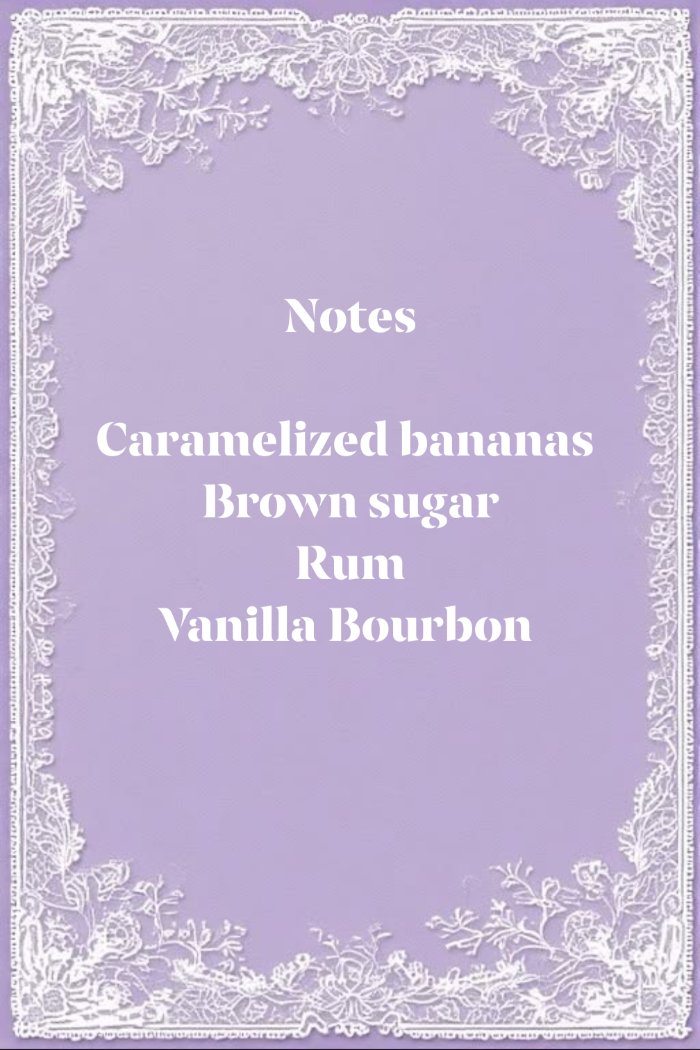 Bananas Foster Milky Mist