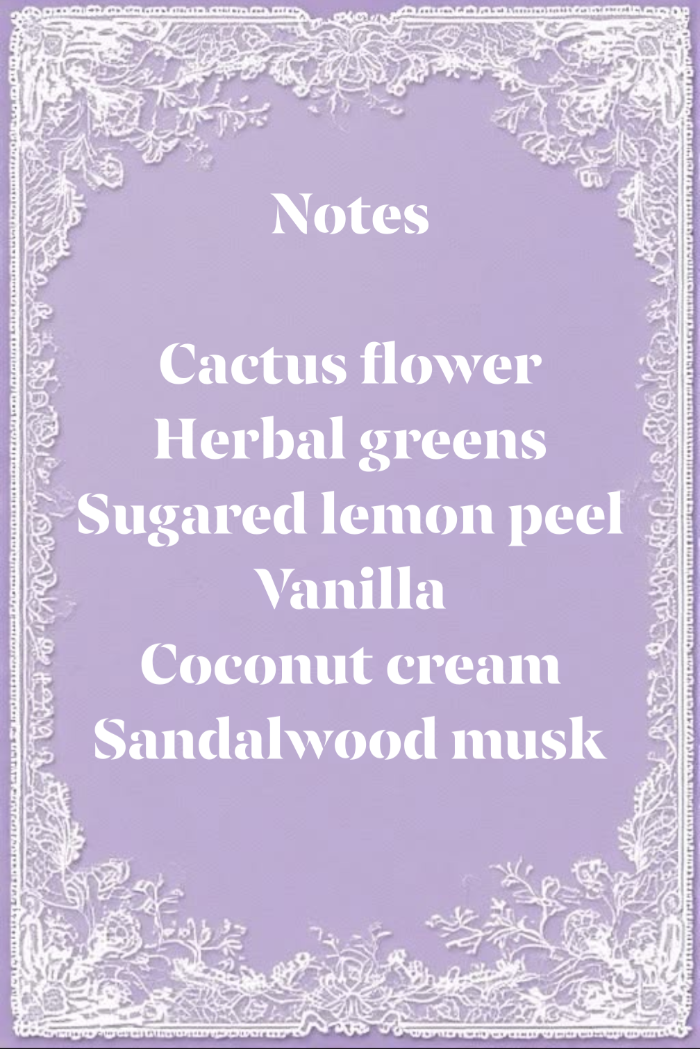 Cactus Blossom Milky Mist