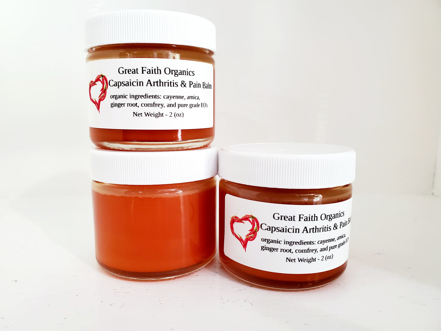 Capsaicin, Arnica, Ginger & Comfrey Relief Balm