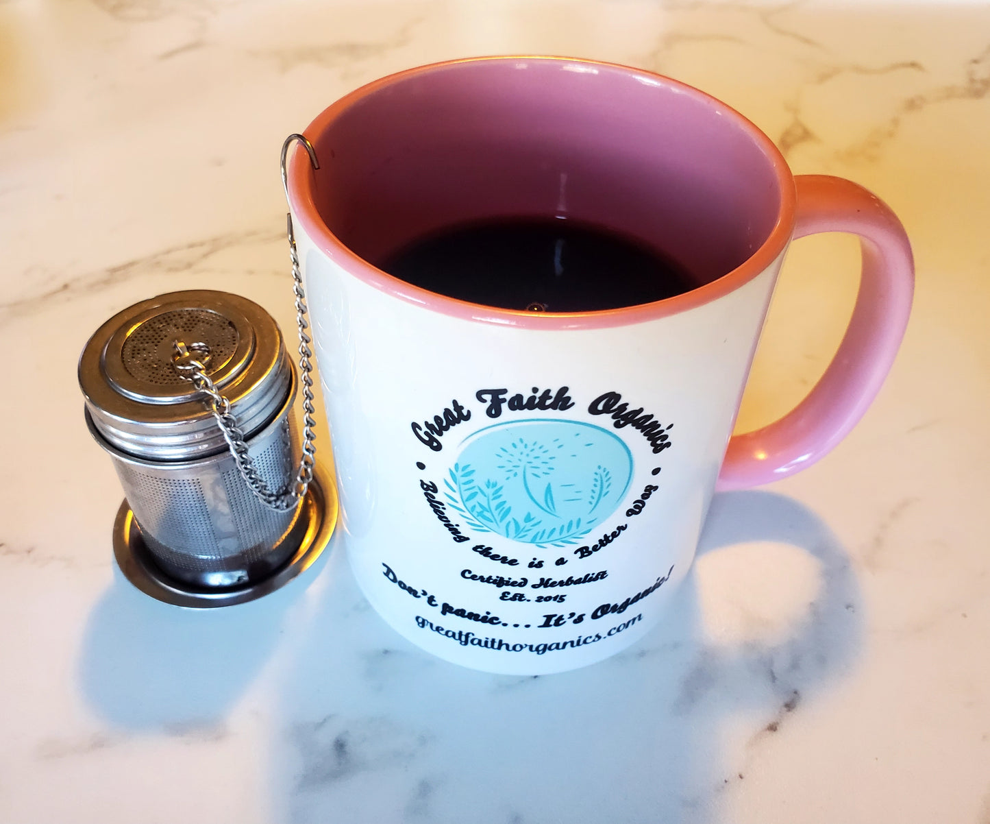 GFO Mug & Tea Infuser Set