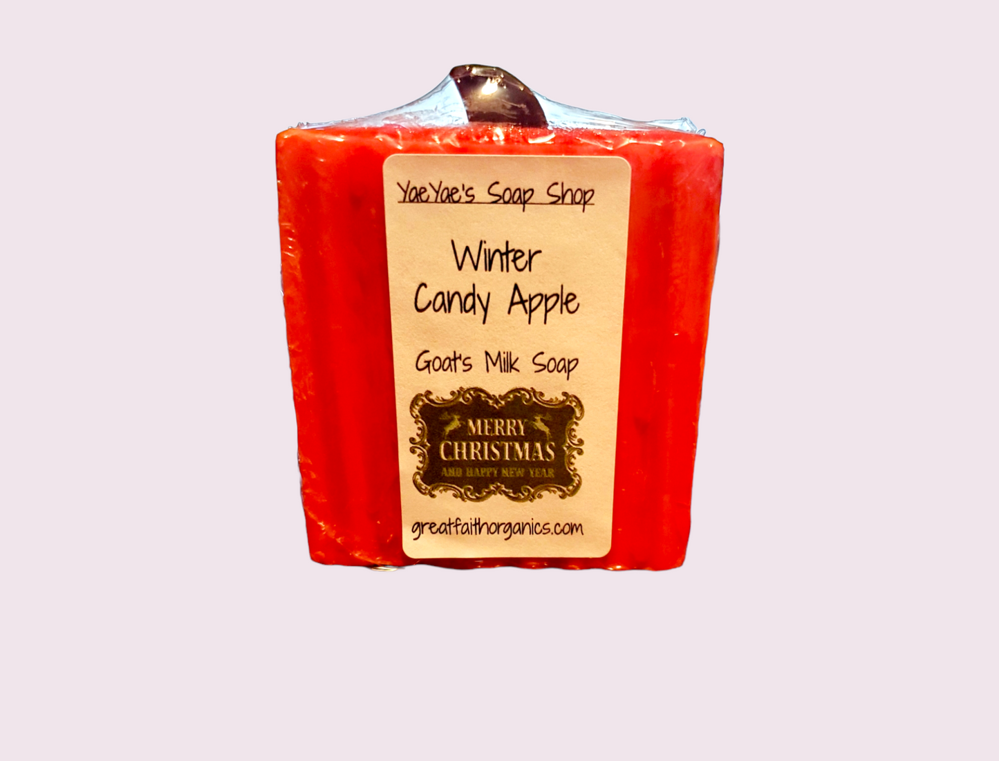 Winter Candy Apple Goat's Milk Soap